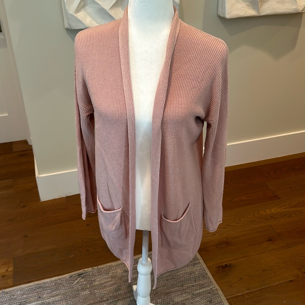 philosophy dusty pink cardigan M